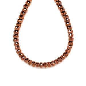 Hematit faz szin bronz korong 6x3-4mm ékszerkészítő alapanyag (füzér), Kellékek & szerszámok, Ásvány alapanyag, Ásványfüzér, , MESKA