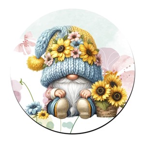 Napraforgós manó kosárral mintás bögre alátét, , , MESKA