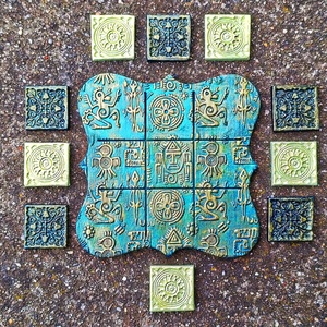 Amőba/Tic Tac Toe társasjáték levegőn száradó gyurmából  - Meska.hu