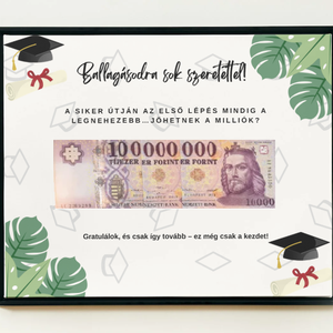 Ballagási emlékkép  Útravaló a sikerhez, Otthon & Életmód, Dekoráció, Kép & Falikép, Képkeret, Fotó, grafika, rajz, illusztráció, MESKA