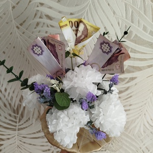 Ballagási csokor  - otthon & életmód - virágdekoráció - virágok - virágcsokor - Meska.hu