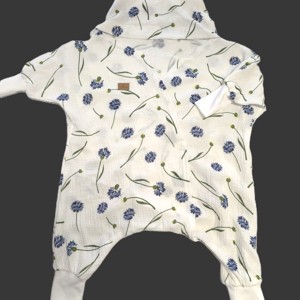 Nyári duplagéz kánikula csillag 3 /80-86 -buzavirág UTOLSÓ DARAB - baba - mama - babaruházat - tipegőhálózsák - Meska.hu