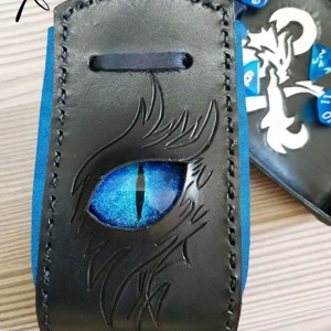 Sárkányszemes kockatartó szütyő - KÉK szemmel, Játék & Sport, Szerepjáték, , MESKA