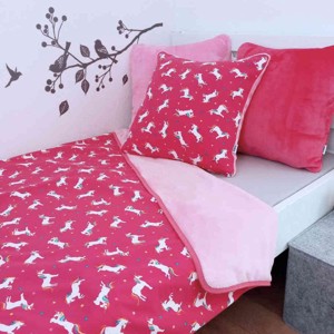 Meleg Takaró óvodásoknak párnahuzattal unikornis pink, Játék & Sport, Ovis felszerelés, Ovis ágynemű, Varrás, MESKA