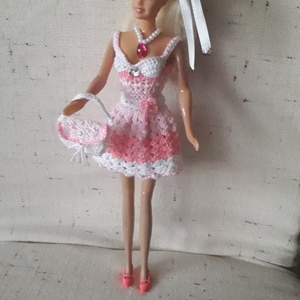 Barbie ruha garnitúra - játék & sport - baba & babaház - babaruha, babakellék - Meska.hu