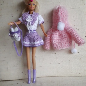 Barbie ruha garnitúra - játék & sport - baba & babaház - babaruha, babakellék - Meska.hu