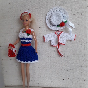 Barbie ruha garnitúra - játék & sport - baba & babaház - babaruha, babakellék - Meska.hu