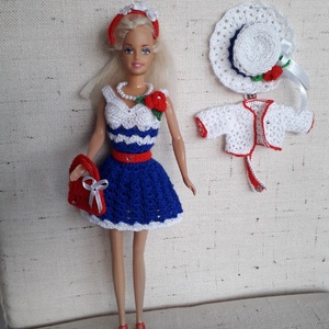 Barbie ruha garnitúra - játék & sport - baba & babaház - babaruha, babakellék - Meska.hu