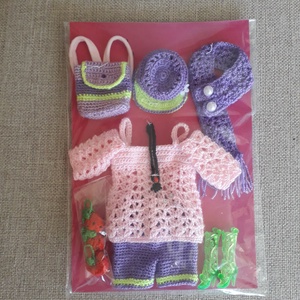 Barbie garnitúra - játék & sport - baba & babaház - babaruha, babakellék - Meska.hu