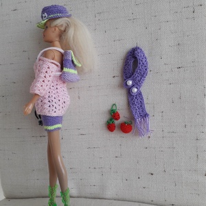 Barbie garnitúra - játék & sport - baba & babaház - babaruha, babakellék - Meska.hu