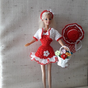 Barbie ruha garnitúra - játék & sport - baba & babaház - babaruha, babakellék - Meska.hu