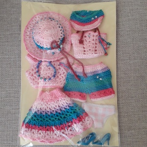 Barbie ruha garnitúra - játék & sport - baba & babaház - barbie ruhák - Meska.hu