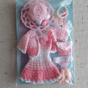 Barbie babaruha garnitúra - játék & sport - baba & babaház - barbie ruhák - Meska.hu