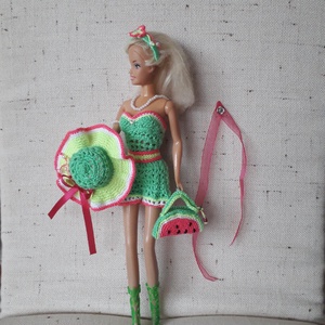 Barbie ruha garnitúra - játék & sport - baba & babaház - babaruha, babakellék - Meska.hu