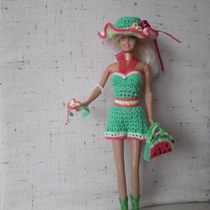Barbie ruha garnitúra - játék & sport - baba & babaház - babaruha, babakellék - Meska.hu