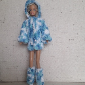 Barbie baba kabát, Játék & Sport, Baba & babaház, Barbie ruhák, Horgolás, MESKA