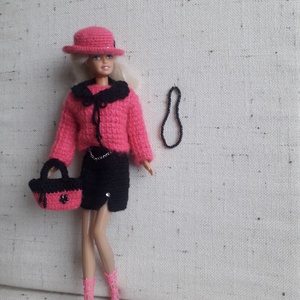 Barbie ruha szett - játék & sport - baba & babaház - babaruha, babakellék - Meska.hu