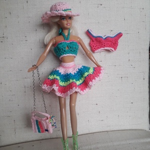Barbie ruha együttes - játék & sport - baba & babaház - barbie ruhák - Meska.hu