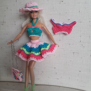 Barbie ruha együttes - játék & sport - baba & babaház - barbie ruhák - Meska.hu