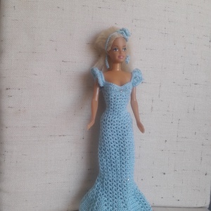 Hosszú Barbie ruha - játék & sport - baba & babaház - barbie ruhák - Meska.hu