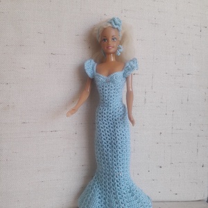 Hosszú Barbie ruha - játék & sport - baba & babaház - barbie ruhák - Meska.hu