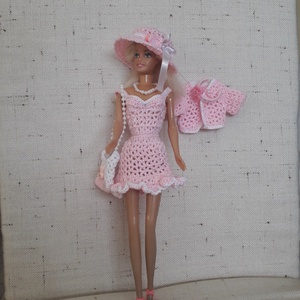 Barbie baba ruha garnitúra - játék & sport - baba & babaház - barbie ruhák - Meska.hu