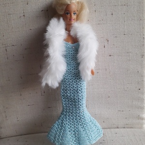 Hosszú Barbie ruha - játék & sport - baba & babaház - barbie ruhák - Meska.hu