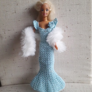 Hosszú Barbie ruha, Játék & Sport, Baba & babaház, Barbie ruhák, Horgolás, MESKA