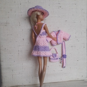 Barbie ruha szett - játék & sport - baba & babaház - barbie ruhák - Meska.hu