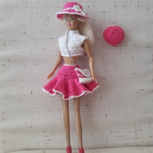 Barbie ruha garnitúra, Játék & Sport, Baba & babaház, Barbie ruhák, Horgolás, MESKA
