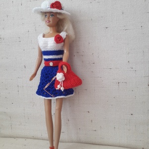 Barbie ruha kiegészítőkkel, Játék & Sport, Baba & babaház, Barbie ruhák, Horgolás, MESKA