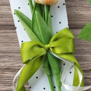 Két szál tulipán szeretettel, Otthon & Életmód, Dekoráció, Virágdísz és tartó, Csokor & Virágdísz, Virágkötés, MESKA