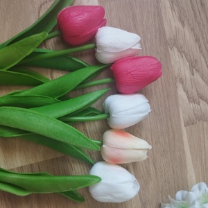 Két szál tulipán szeretettel - otthon & életmód - dekoráció - virágdísz és tartó - csokor & virágdísz - Meska.hu