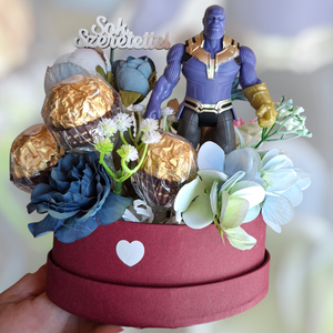 Thanos ajándékbox ferreroval - Meska.hu