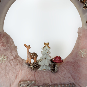 Karácsonyi ajtódísz őzikés - karácsony - adventi díszek - adventi ajtódísz - Meska.hu