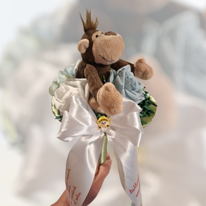 Majmos óvodai ballagási csokor - otthon & életmód - virágdekoráció - virágok - virágcsokor - Meska.hu