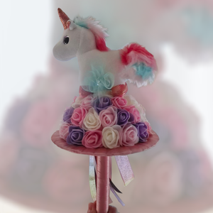 Unicornisos óvodai ballagási csokor - otthon & életmód - virágdekoráció - virágok - virágcsokor - Meska.hu