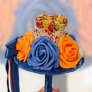 Óvodai ballagási csokor nyalókával - otthon & életmód - virágdekoráció - virágok - virágcsokor - Meska.hu