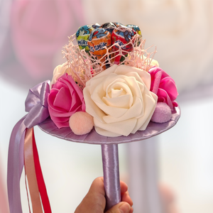 Óvodai ballagási csokor nyalókával - otthon & életmód - virágdekoráció - virágok - virágcsokor - Meska.hu