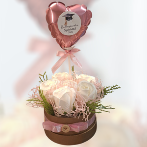 Szappanrózsa box ballagásra - Meska.hu