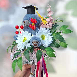 Macis óvodai ballagási csokor - otthon & életmód - virágdekoráció - virágok - virágcsokor - Meska.hu