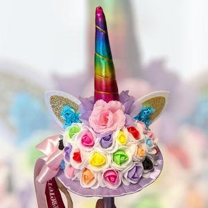 Unicornis csokor óvodai ballagásra - otthon & életmód - virágdekoráció - virágok - virágcsokor - Meska.hu