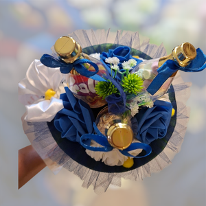 Óvodai ballagási csokor édességgel - otthon & életmód - virágdekoráció - virágok - virágcsokor - Meska.hu