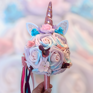 Unicornisos óvodai ballagási csokor - Meska.hu