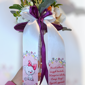 Óvodai ballagási csokor nyalókával - otthon & életmód - virágdekoráció - virágok - virágcsokor - Meska.hu