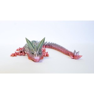 3d nyomtatott kristály sárkány - Meska.hu