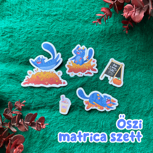 Mr. Chamberlin - őszi matrica szett - Meska.hu