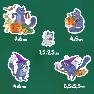 Mr. Chamberlin - Halloween matrica szett - kellékek & szerszámok - dekorációs kellékek - matricaív - Meska.hu Mr. Chamberlin - Halloween matrica szett - kellékek & szerszámok - dekorációs kellékek - matricaív - Meska.hu