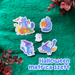 Mr. Chamberlin - Halloween matrica szett - Meska.hu