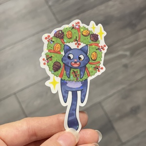 Csillogós Matrica - Karácsonyi Mr. Chamberlin, Otthon & Életmód, Papír, írószer, Matrica, matrica csomag, Fotó, grafika, rajz, illusztráció, Festészet, MESKA